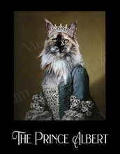 Load image into Gallery viewer, Royal Pet Portrait Style Personalised Swinging Custom made Hanging Pub and Bar Sign