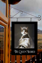 Load image into Gallery viewer, Royal Pet Portrait Style Personalised Swinging Custom made Hanging Pub and Bar Sign
