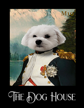 Load image into Gallery viewer, Royal Pet Portrait Style Personalised Swinging Custom made Hanging Pub and Bar Sign