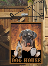 Load image into Gallery viewer, The Dog House own image Personalised Swinging Custom made Hanging Pub and Bar Sign