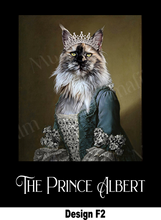 Load image into Gallery viewer, Royal Pet Portrait Style Personalised Swinging Custom made Hanging Pub and Bar Sign