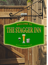 Load image into Gallery viewer, Barrel Hanging Bar Sign