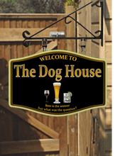 Load image into Gallery viewer, Barrel Hanging Bar Sign