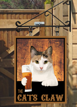 Load image into Gallery viewer, The Dog House own image Personalised Swinging Custom made Hanging Pub and Bar Sign