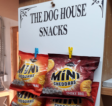 Load image into Gallery viewer, Personalised Bar Snacks Sign | SNACKS INCLUDED |Bar Accessories | Bar Snacks | Homemade Bar | Home Bar |