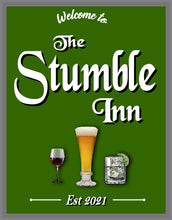 Load image into Gallery viewer, Personalised Custom made Hanging Bar Sign Various sizes