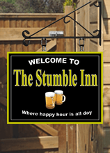 Load image into Gallery viewer, The Original personalised Hanging Pub and Bar Sign Various sizes