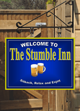 Load image into Gallery viewer, The Original personalised Hanging Pub and Bar Sign Various sizes