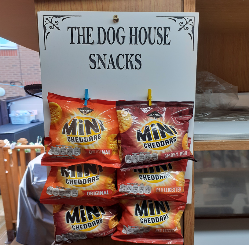 Complementary Snacks. Sign Personalised Bar Snacks Sign | SNACKS INCLUDED – BarSigns UK