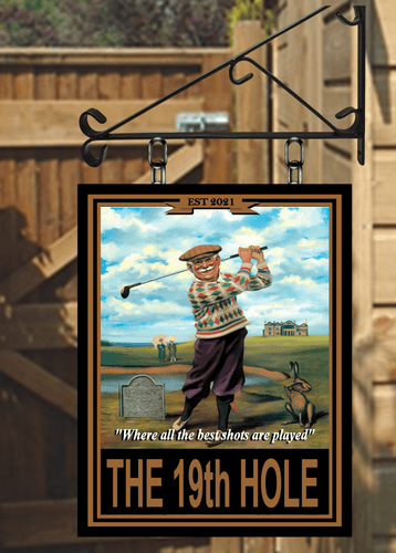 Copy of Grandma's Cottage Swinging Custom made Hanging Pub and Bar Sign Various sizes